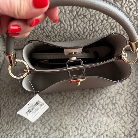 Kate Spade Phoebe Hare Grey Handbag - Picture 3 of 5